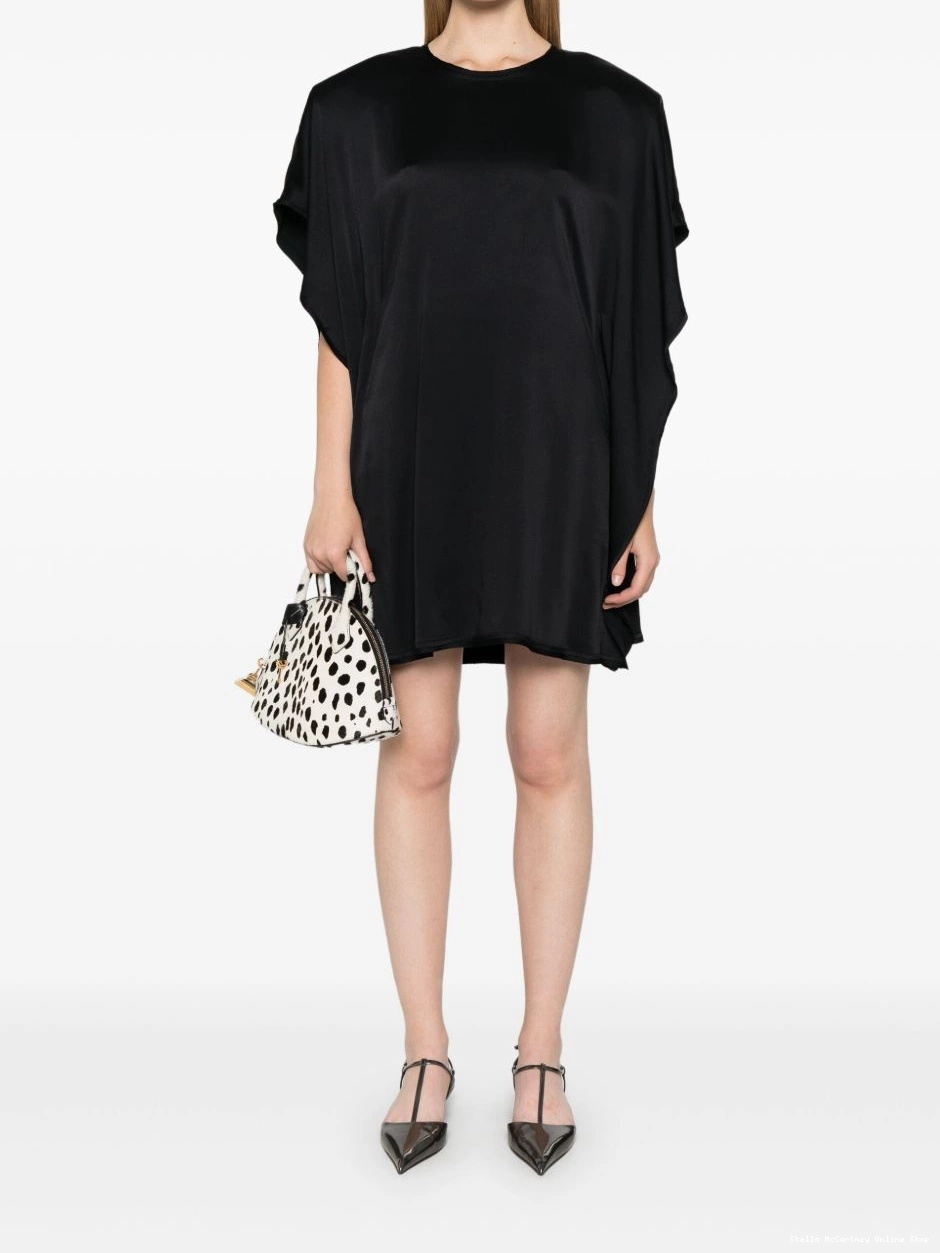 Affordable Women jersey McCartney draped mini Stella dress 0408